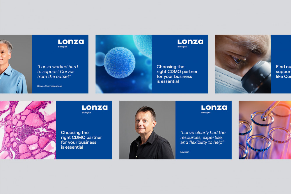 Lonza social posts