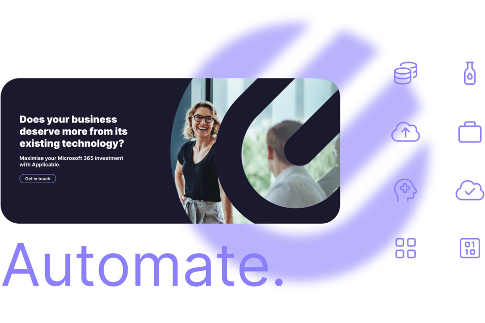 A graphic with text reading 