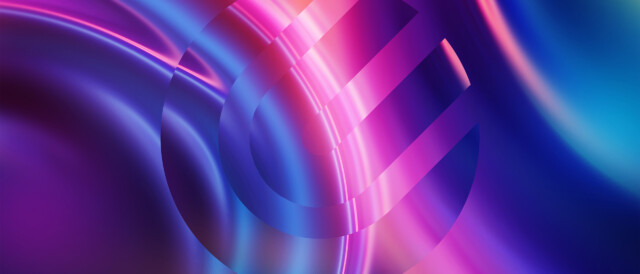 An abstract multi-coloured graphic