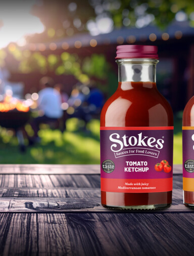 Stokes BBQ and Tomato Ketchup sauce