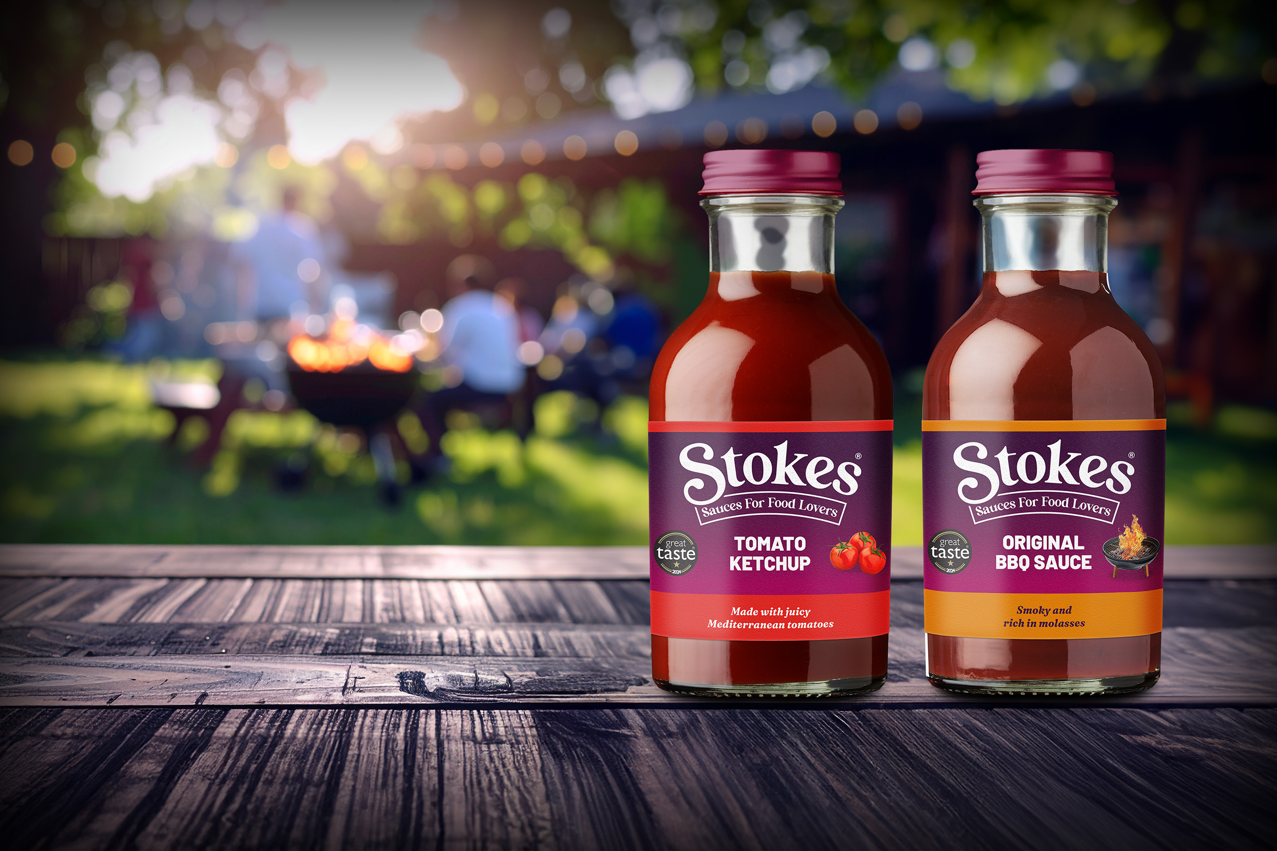 Stokes BBQ and Tomato Ketchup sauce