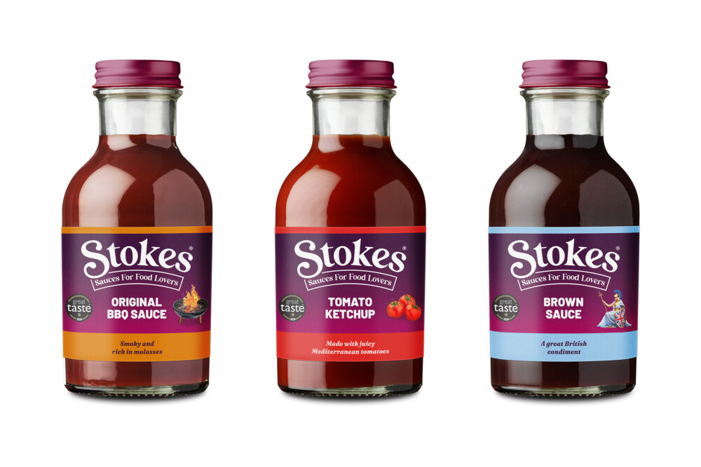 Stokes Sauce collection, BBQ, Ketchup, Brown Sauce