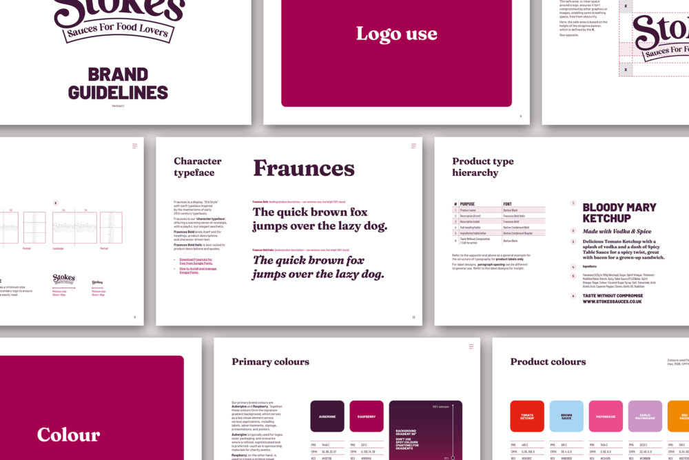 Stokes brand guide snippets