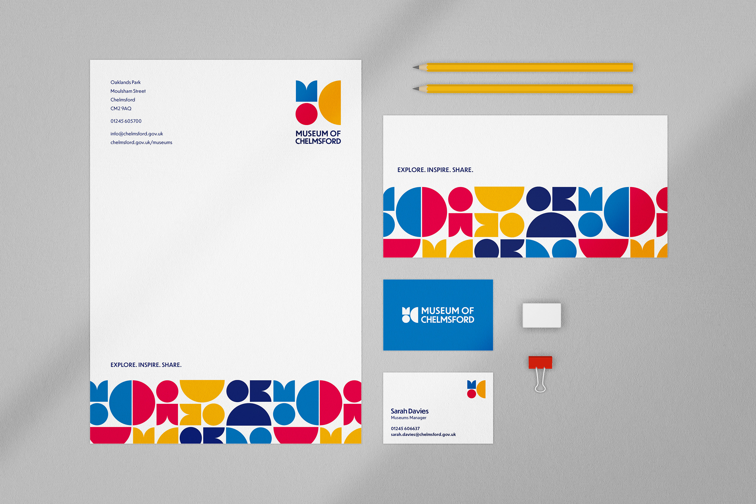 Design retainers business stationery