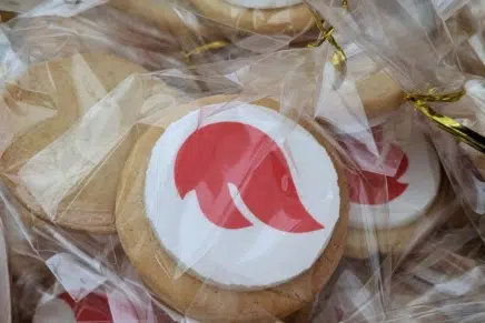Cookies branded with the This is Fever logo