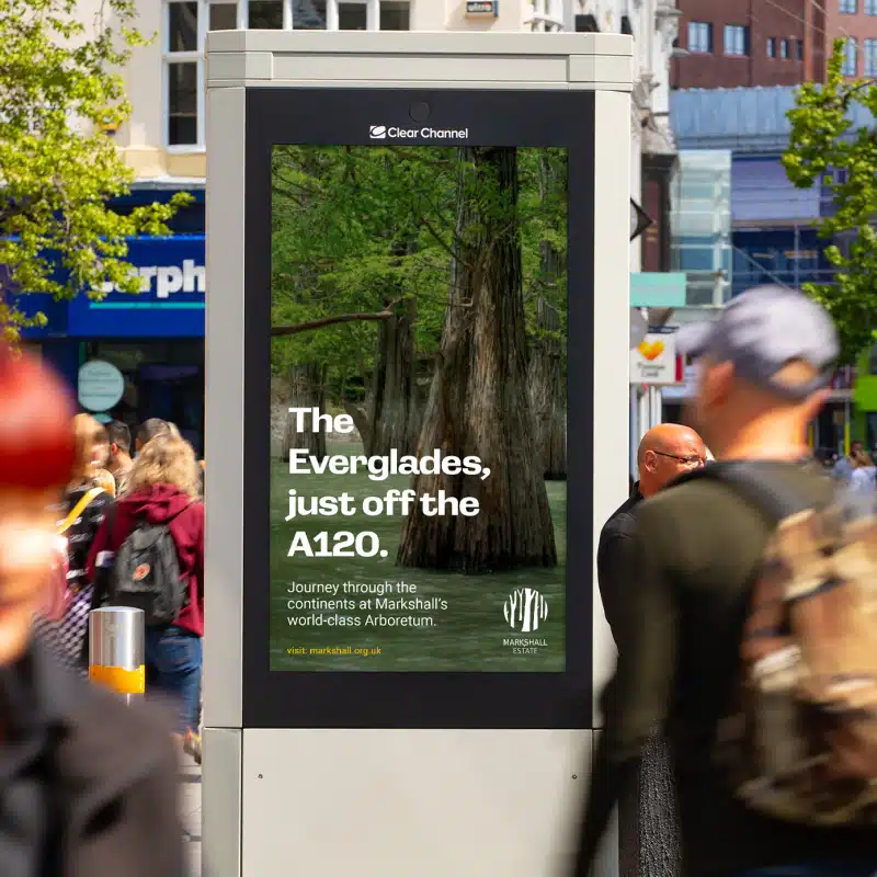 Copywriting digital billboard