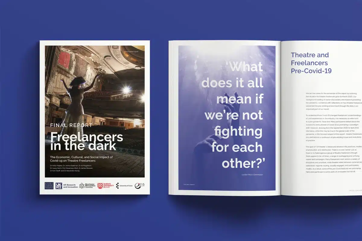 Freelancers in the dark THIS IS FEVER report design