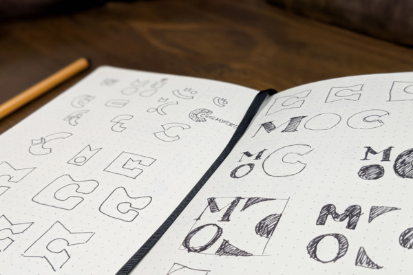 Early logo ideation