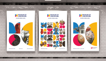 Poster mockups for Museum of Chelmsford