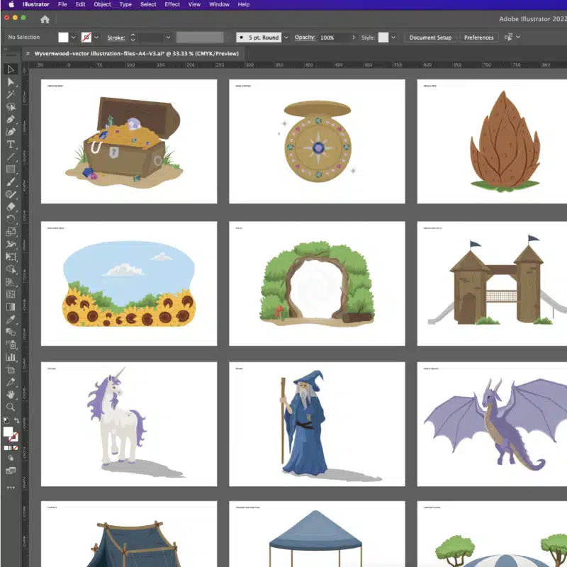 Wyvernwood contact sheet This is Fever