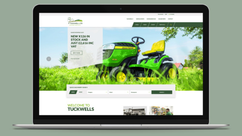 WordPress website (Tuckwells)