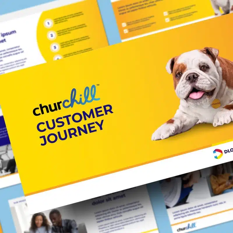 Churchill PowerPoint design slide examples