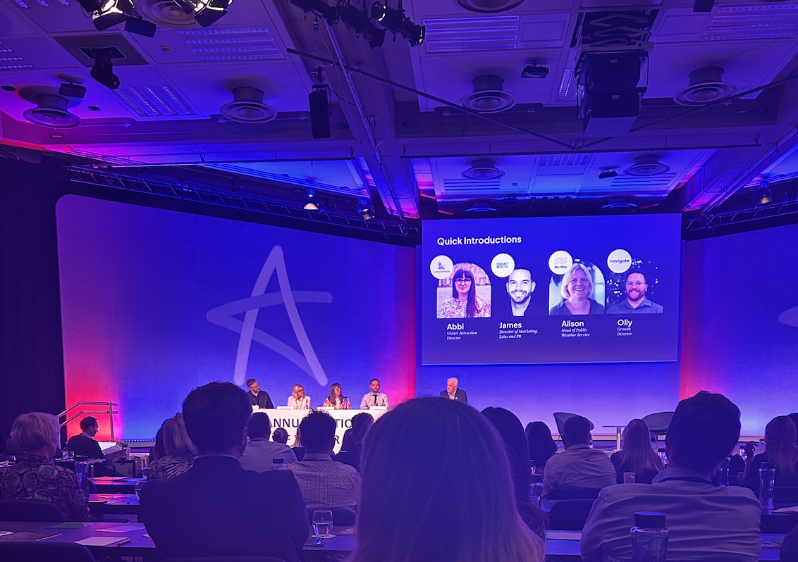Stage at the Visitor Attraction Conference 2026